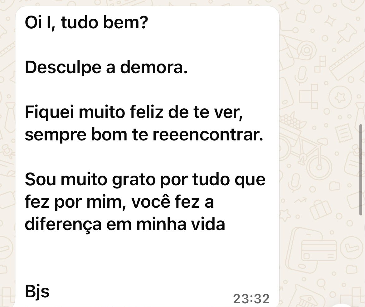 Depoimento real recebido por WhatsApp (14 de 14)